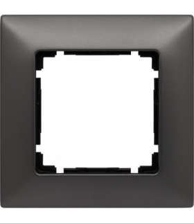 Ramka 1x Seria VENA METAL, GUN 5191281