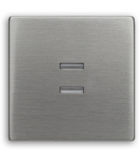 Klawisz pojedynczy Seria VENA METAL, INOX 5243221