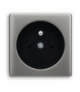 Pokrywa gniazda pojedynczego Seria VENA METAL, INOX 5143202