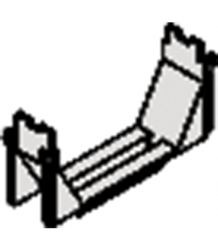 Uchwyt do łączenia puszek - mostek łączeniowy Seria VENA OFFICE, BEZ KOLORU 5500005