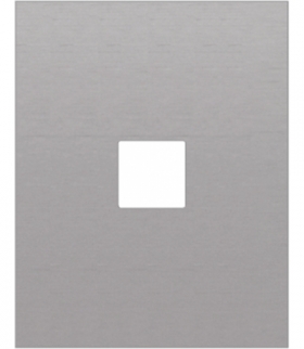 RAMKA x1 / 268mm x 211mm Seria VENA OFFICE, INOX 5541601
