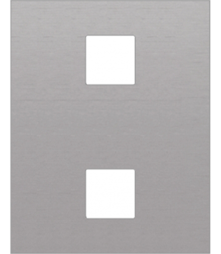 RAMKA x2 / 268mm x 211mm Seria VENA OFFICE, INOX 5541602