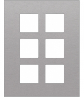 RAMKA x6 / 268mm x 211mm Seria VENA OFFICE, INOX 5541606