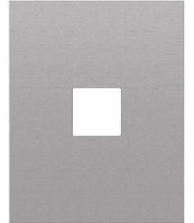 RAMKA x1 / 240mm x 182mm Seria VENA OFFICE, INOX 5641601