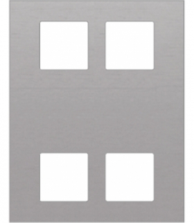 RAMKA x2 / 240mm x 182mm Seria VENA OFFICE, INOX 5641604