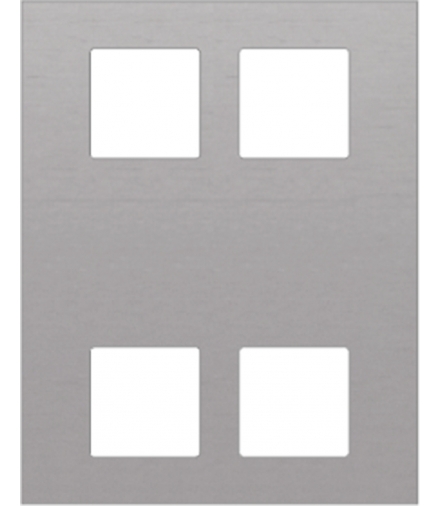 RAMKA x2 / 240mm x 182mm Seria VENA OFFICE, INOX 5641604