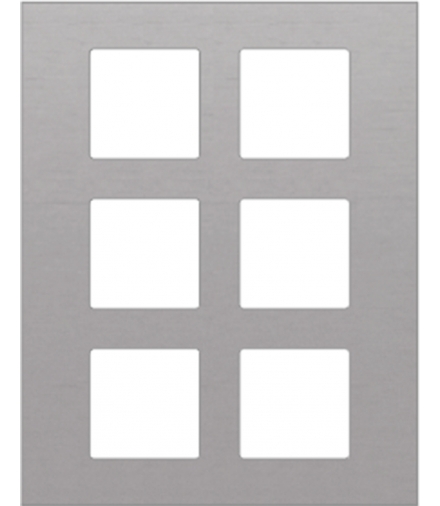 RAMKA x2 / 240mm x 182mm Seria VENA OFFICE, INOX 5641606