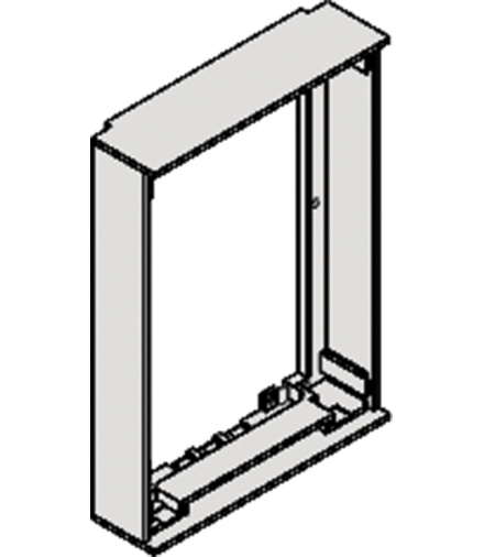 Puszka natynkowa pojedyncza / 240mm x 176mm Seria VENA OFFICE, SZARY 5600900