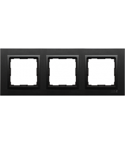 Ramka 3x Seria VENA2, ANTRACYT 526183