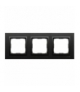 Ramka 3x Seria VENA2, ANTRACYT 526183