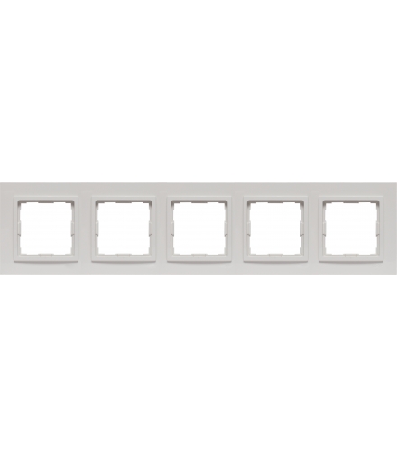 Ramka 5x Seria VENA2, BIAŁY 520485