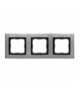 METAL Ramka 3x Seria VENA2 Metal, INOX 5243283