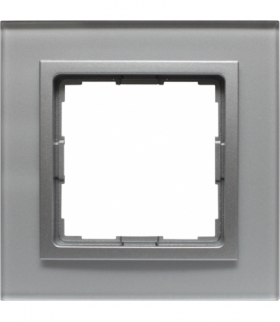 Ramka 1x Seria VENA2, ALUMINIUM + aluminum 5240181