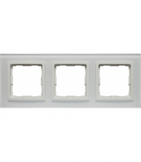 Ramka 3x Seria VENA2 Xglass, BIAŁY + biały 5204183