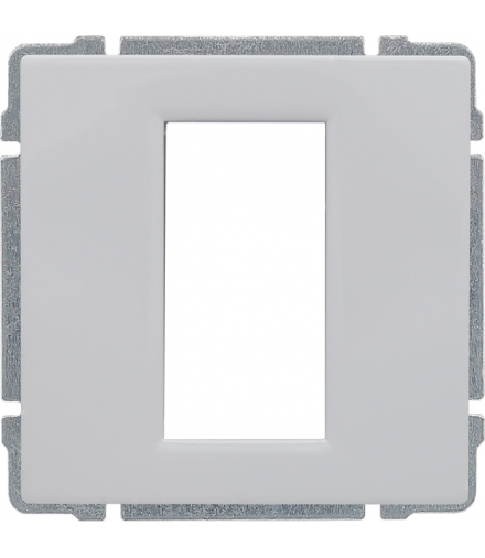 Uchwyt do instalacji modułów 45x22,5 z redukcją ramki Seria KOS 66, BIAŁY 660455