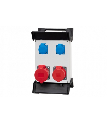 Rozdzielnica R-240 16A 5p, 32A 5p, 2x230V na stelażu plastikowym F3.0869