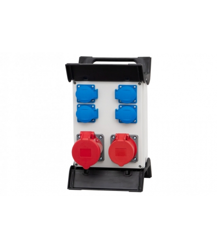 Rozdzielnica R-240 2x16A 5p, 4x230V na stelażu plastikowym F3.0873