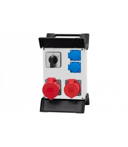 Rozdzielnica R-240 2x32A 5p, 2x230V, L/P na stelażu plastikowym F3.0891