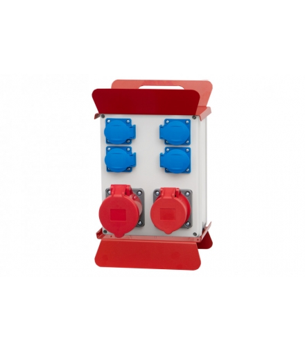 Rozdzielnica R-240 16A 5p, 32A 5p, 4x230V na stelażu metalowym F3.0885