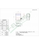 Rozdzielnica R-240 2x32A 5p, 3x230V + OW 5x4mm2-1,5m, Wt.16/5 na stelażu metalowym F3.0925