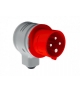 Wtyczka kątowa obrotowa 32A 4p IP44 F7.0103