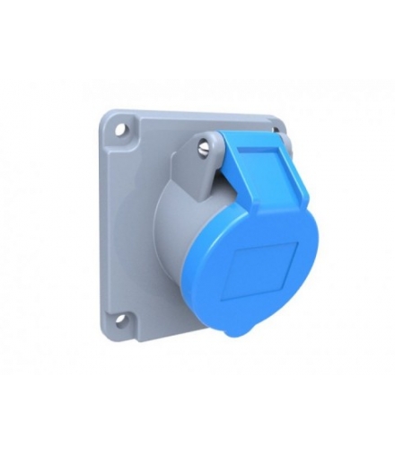 Gniazdo przemysłowe tablicowe skośne 32A 3p 250V F7.0083