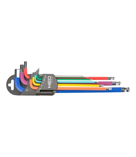 Zestaw kluczy sześciokątnych - NEO Tools 09-512