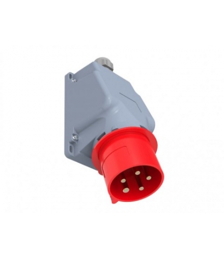 Wtyk siłowy stały odbiornikowy 32A 5p IP44 F7.0055