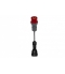Reduktor wtyczka siłowa 16/5 + OW 3x1,5mm2 0,25m + gniazdo gumowe F7.0124