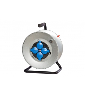 Rozgałęźnik na bębnie metal MIDI fi 290 + 4x230V IP44 14569FR