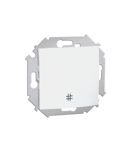 Łącznik krzyżowy (moduł) 10AX 250V, zaciski śrubowe, biały 1591251B-030