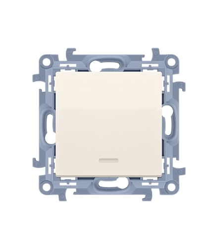 Łącznik schodowy bez piktogramu kremowy 10AX CW6.01/X/41