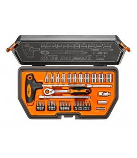 Zestaw kluczy nasadowych 34 elementy 1/4" - NEO Tools 08-601