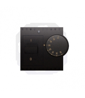 Łącznik z opóźnieniem wyłączenia z przekaźnikiem antracyt, metalizowany DWC20P.02/48