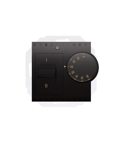 Łącznik z opóźnieniem wyłączenia z przekaźnikiem antracyt, metalizowany DWC20P.02/48