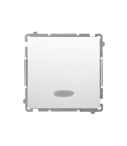 Łącznik krzyżowy z podświetleniem niebieskim (moduł) 10AX, szybkozłącza, biały BMW7L.01/X/11