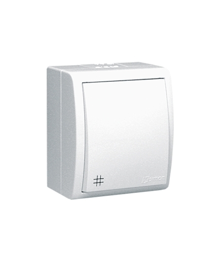 Łącznik krzyżowy bryzgoszczelny biały 10AX AQW7/11