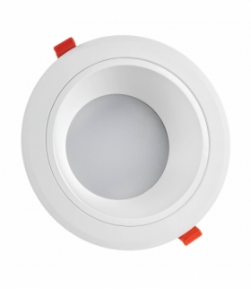 CEILINE III DOWNLIGHT 20W 1600LM WW 230V 90ST IP44 190X90MM BIAŁY OKRĄGŁA SLI022008WW_IP44