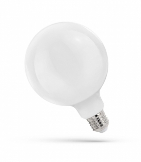 LED GLOB G125 E-27 230V 11W COG WW MILKY SPECTRUM WOJ+14367