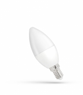 LED ŚWIECOWA E-14 230V 6W NW DIMMABLE SPECTRUM WOJ+14382