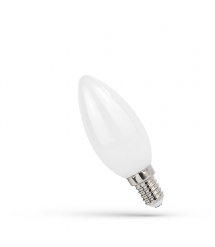 LED ŚWIECOWA E-14 230V 6W COG WW MILKY SPECTRUM WOJ+14392