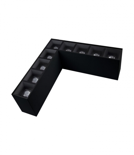 ALLDAY INSPIRE ELEMENTS L DARK LIGHT 80ST BLACK 830 13W 230V BLACK WOJP06662