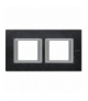 AXOLUTE - Ramka prostokątna pozioma 2X2 moduły SLATE Legrand HA4802M2HRLV