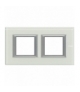 AXOLUTE - Ramka prostokątna pozioma 2X2 moduły WHICE Legrand HA4802M2HVSW