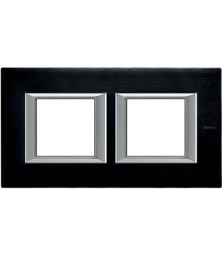 AXOLUTE - Ramka prostokątna pozioma 2X2 moduły BRUSHED ANTHRACITE Legrand HA4802M2HXS