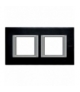 AXOLUTE - Ramka prostokątna pozioma 2X2 moduły BRUSHED ANTHRACITE Legrand HA4802M2HXS