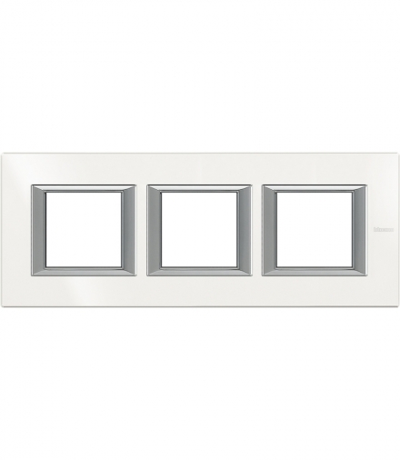 AXOLUTE - Ramka protokątna pozioma 3X2 moduły AXOLUTE WHITE Legrand HA4802M3HHD