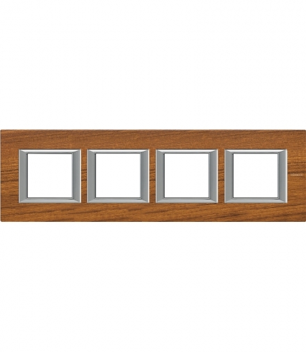 AXOLUTE - Ramka protokątna pozioma 4X2 moduły TEAK Legrand HA4802M4HLTK