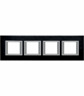 AXOLUTE - Ramka protokątna pozioma 4X2 moduły BRUSHED ANTHRACITE Legrand HA4802M4HXS