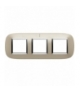 AXOLUTE - Ramka owalna 3X2 modułu LIGHT TITANIUM Legrand HB4802/3TC